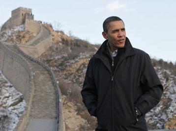 Obama Great Wall Badaling