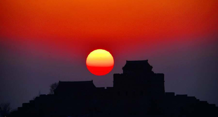 Great Wall Sunset hike Jinshanling