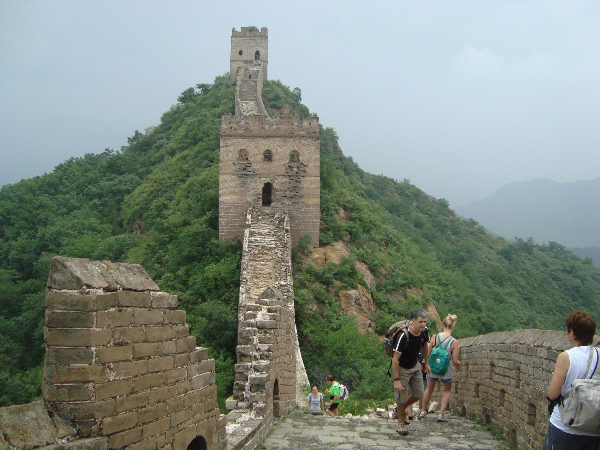 Great Wall hiking at Jinshanling